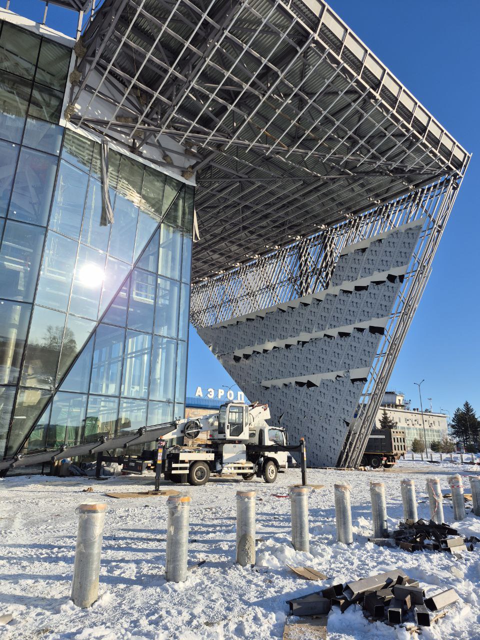 Новый аэровокзальный комплекс в г. Благовещенск